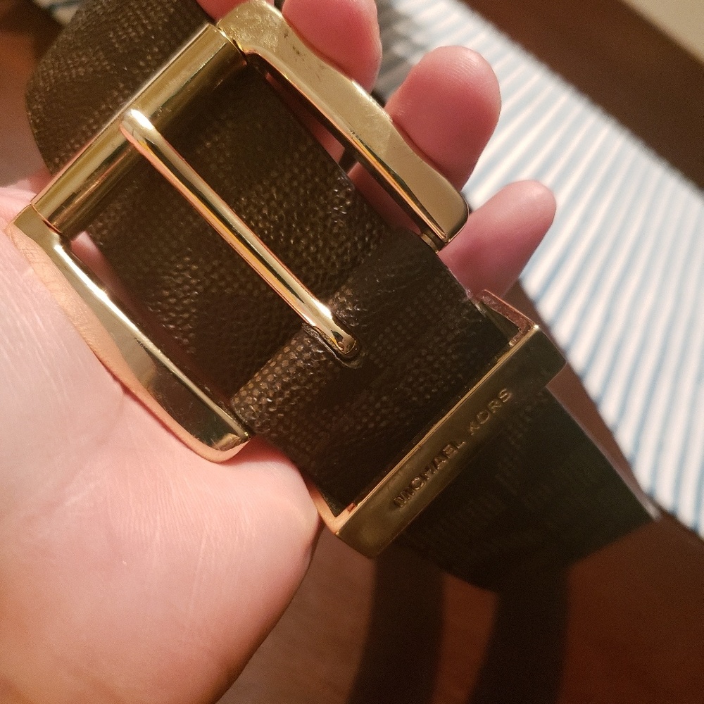 Authentic Michael Kors Leather Belt